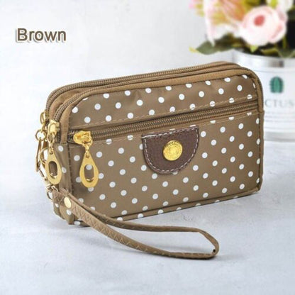 Fashion Women Wallets Small Handbags Canvas Zipper Clutch Coin Purse Pocket 1PC
