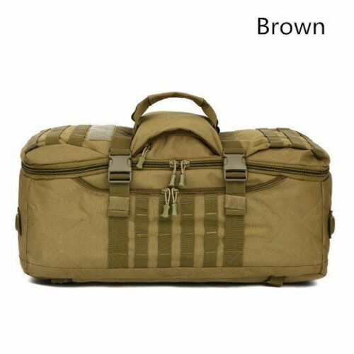 60L Tactical Backpack Camping Hiking Trekking Bag 900D Waterproof Travel Outdoor