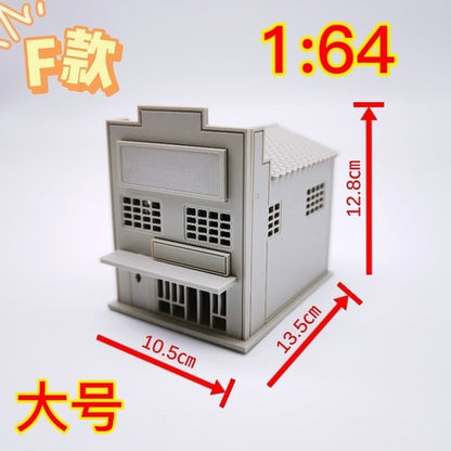 1/64 Japanese Architectural Model Nagoya Hut Scene Model for Scene Model