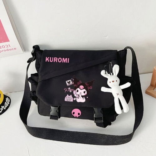 My Melody Messenger Bag Kuromi My Melody Shoulder Bag Backpack Unisex Bag