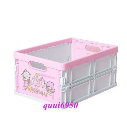 Kuromi Cinnamoroll Hello Kitty My Melody Foldable Storage Box Cube Organizer