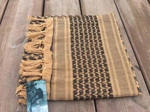 Scarf Cotton 34"x34" Tactical Shawl Neck Cover Headwrap Men Women Hiking Scarves