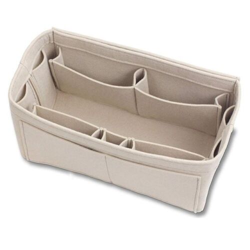 Cosmetic Purse Felt Cloth Insert Bag Handbag Organizer 17*34*18CM Traveling 1 PC