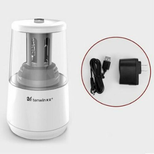 Electric Pencil Sharpener Adjustable Hand Crank Mechanical Knife Holder Station