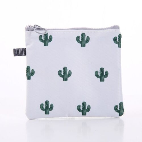 Lipstick Make Up Bags Zipper Small Pouch Storage Case Cute Animal Print Purses