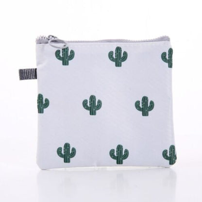Lipstick Make Up Bags Zipper Small Pouch Storage Case Cute Animal Print Purses