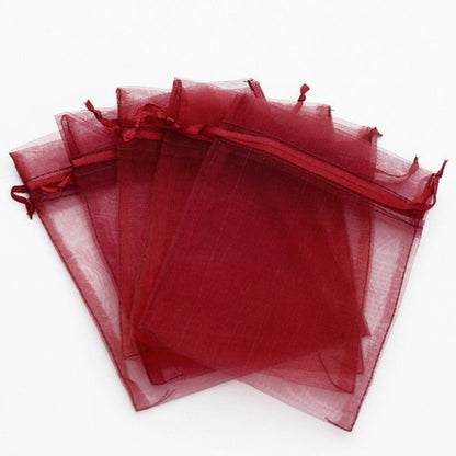 50/100/200/500 Organza Wedding Party Favor Gift Candy Sheer Bags Jewelry Pouch