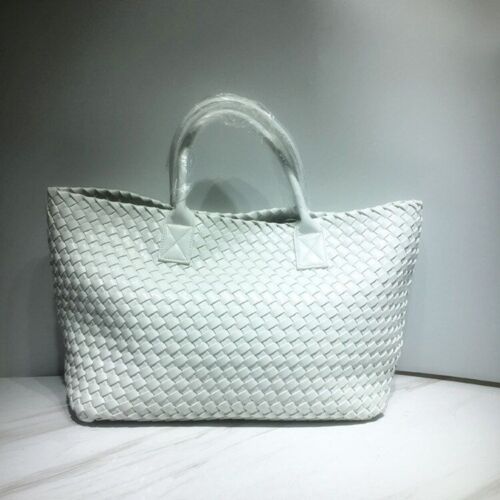 Snake Weaving Bag Shoulder Purse Vegetable Basket Large Shopping Bag 37*18*53 CM