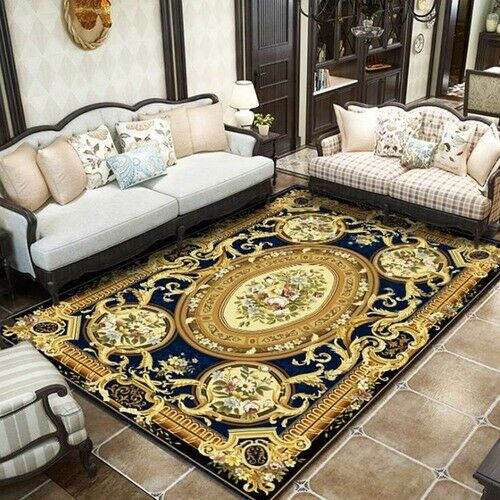 Europe Nodric Carpets Room Carpet Flower Sofa Rug Floor Mat Palace Soft Rugs ##