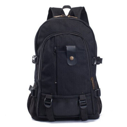 Mountaineering Bag Backpack Men Canvas Backpacks Outdoor Travel Camping Bag