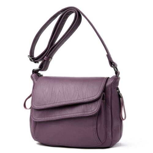 Genuine Leather Luxury Handbag Bag Summer White Purse Shoulder Messenger Bag 1PC