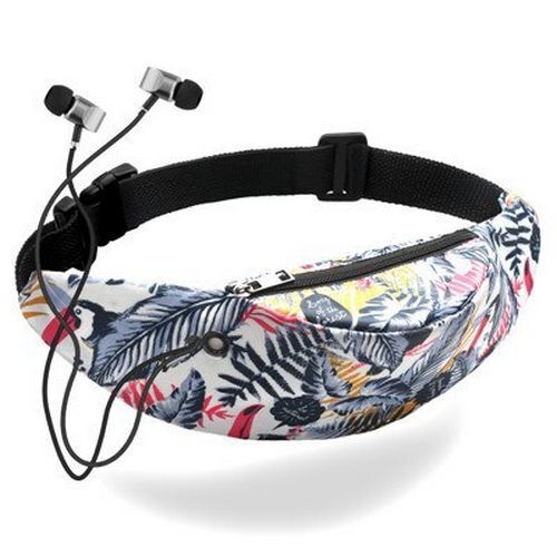 Women Waist Bag Waterproof Canvas Belt Bag Fanny Pack Sling Bags Phone Pouch 1PC