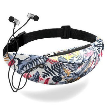 Women Waist Bag Waterproof Canvas Belt Bag Fanny Pack Sling Bags Phone Pouch 1PC