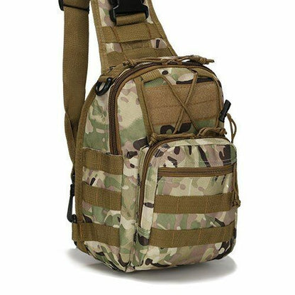 Outdoor Chest Bag Climbing Trekking Backpack Tactical Hiking Camping Hunting