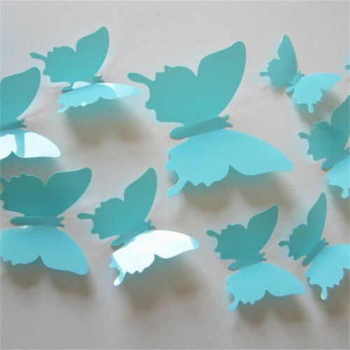 Butterfly Wall Furniture Stickers Home Poster Kitchen Room Adhesive Decoration