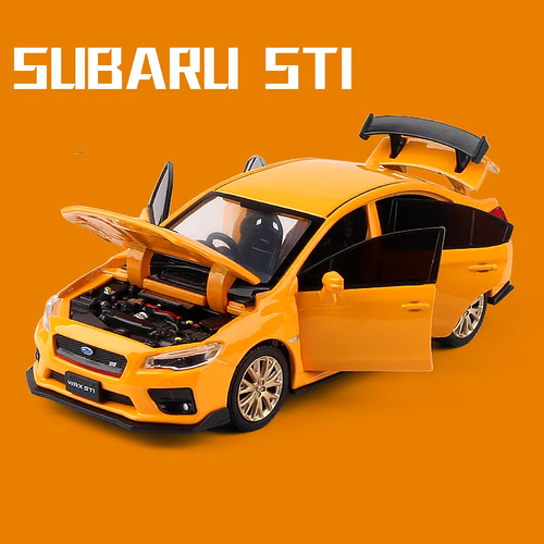 1/32 Subarus WRX STI Alloy Sports Car Model Diecast Simulation Metal Toy Race Ca