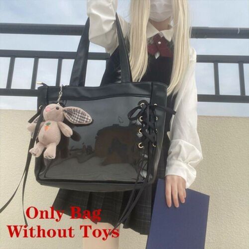 Shoulder Bag Women Soft Synthetic Leather Big Canvas Tote Shopper 32*29*13CM Bag