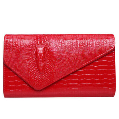 women Chain bag handbag cluth faux Leather Evening Shoulder Bag