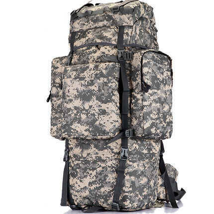 100L Military Tactical Backpack Large Capacity Waterproof Travel Bag Rain Cover