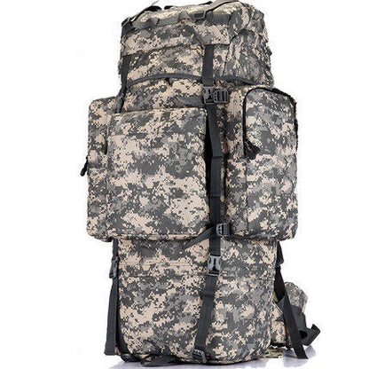 100L Military Tactical Backpack Large Capacity Waterproof Travel Bag Rain Cover