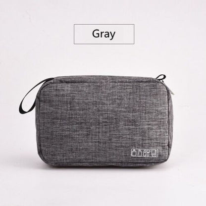 Cosmetic Bag Multifunction Travel Organizer Make up Storage Pouch Fold Polyester