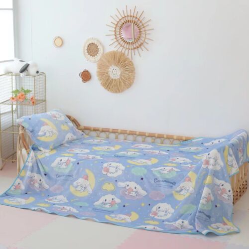 My Melody Kuromi Cinnamonroll Blanket Anime Plush quilt Soft Bed Couch Blanket