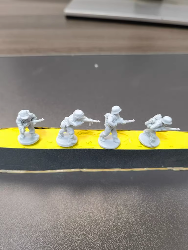 1/72 Resin figures model WWII Germany trooper Soldiers kit /3d printed