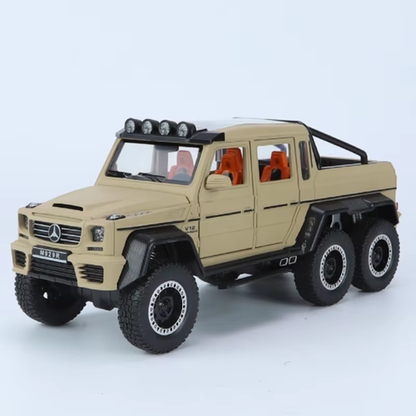 1:20 G65 G63 6*6 Tire Alloy Car Model Diecast & Toy Metal Off-Road Vehicles Car
