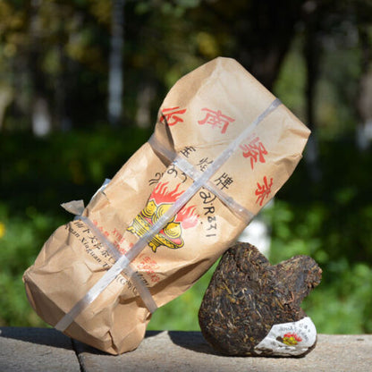 250g Xiaguan Toucha Raw Mushroom Tuo Cha Pu Erh Puer Tea Bao Yan Jin Cha