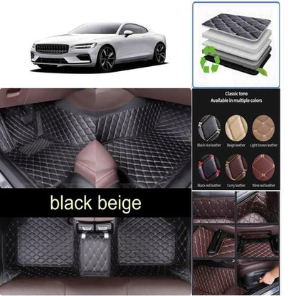 For Mini All Models Car Floor Mats Waterproof Auto Luxury Custom Mats Carpets