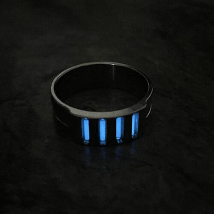 New TC4 Titanium Alloy Finger Ring Men Women Finger Ring Gift