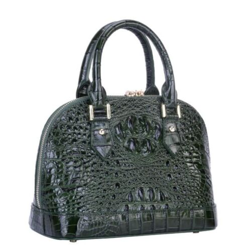 Handbag Leather Shoulder Bags Cowhide Tote Crocodile Pattern Genuine Leather Bag