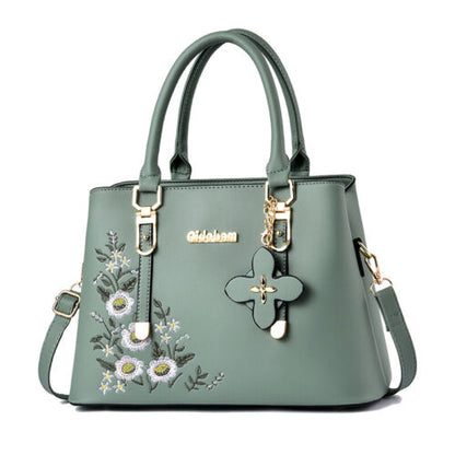 Fashion Women's Ladies PU Leather Handbag Shoulder Messenger Bag CrossBody Bag