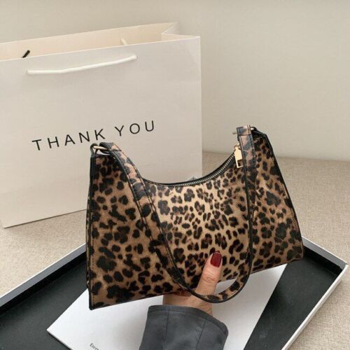 Fashion Bag Retro Casual Women Shoulder Bags Leather Solid Color Chain Handbag