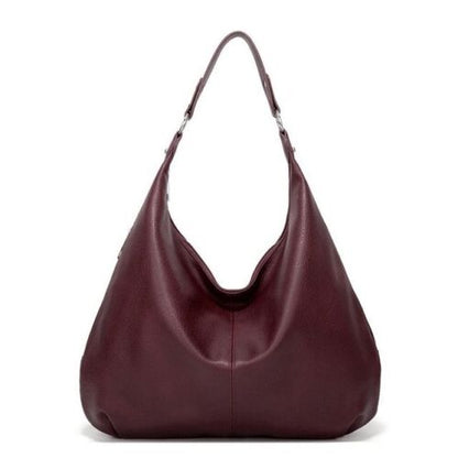 New Women's Faux Leather Shoulder Bag Vintage Tote Purse Casual Handbags