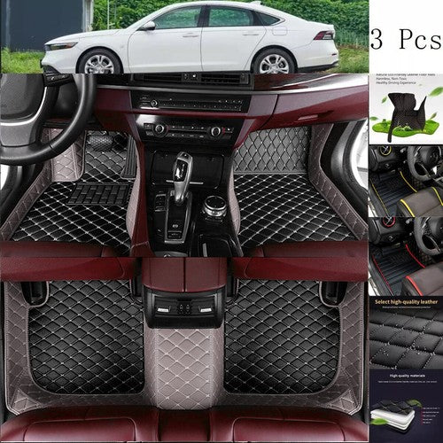 For Cadillac Models Car Floor Mats Waterproof Front Rear Carpets Rugs Auto Mats