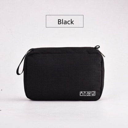 Cosmetic Bag Multifunction Travel Organizer Make up Storage Pouch Fold Polyester