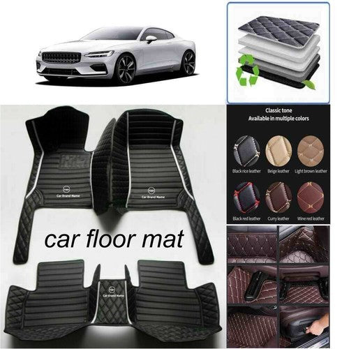 For Jaguar All Models 2000-2020 Car Floor Mats Luxury Custom Waterproof Carpets