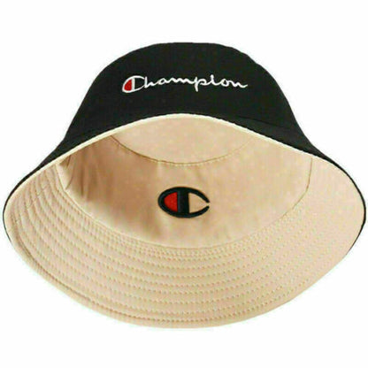 Men Women Reversible Champion Bucket Hat Summer Fishing Hat Camping Hat 4 Color