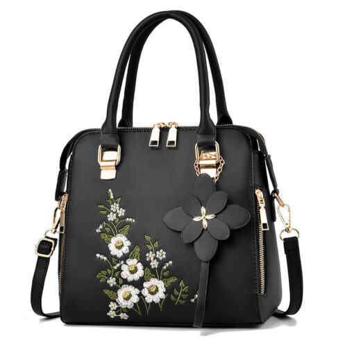 Fashion Women's Messenger PU Leather Handbag Large Capacity Casual Shoulder Bags