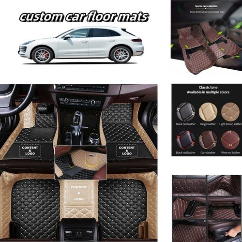 Fit for Jaguar All Models Car Floor Mats Luxury Custom Auto Carpets Waterproof