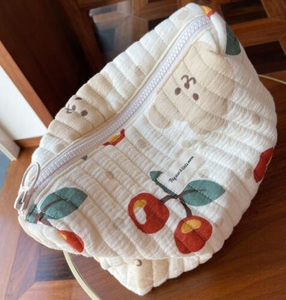 Large Cosmetic Storage Bag Makeup Portable Toiletry Purse Case Storage Pouch 1PC