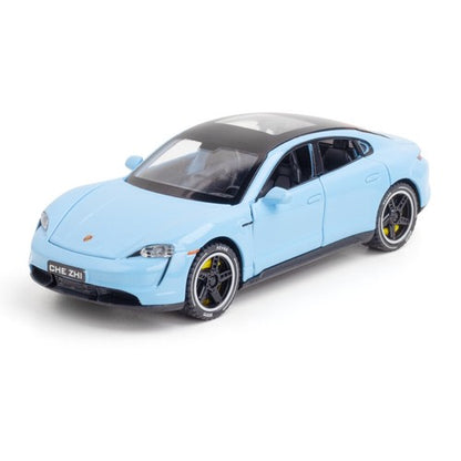 1/32 Alloy Pull Back Diecast Car Model Toy Vehicle Sound&Light Collection Gift b