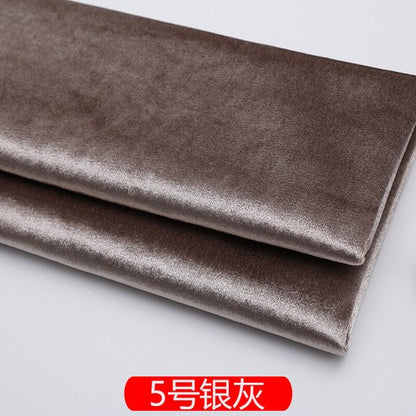 Sofa Upholstery Velour Fabric Thick European Soft Roll Cushion Velvet DIY Cloth