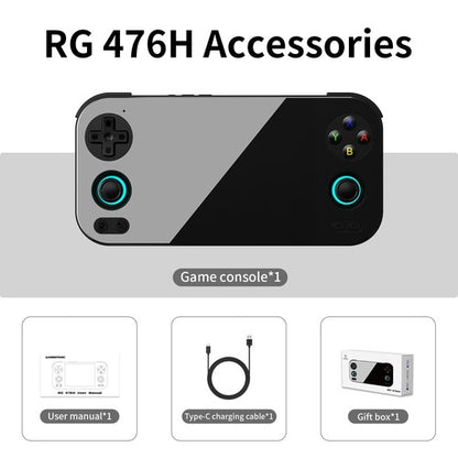 RG476H touch full screen PS1 PS2 Genshin Impact King Ambronic game console PSP