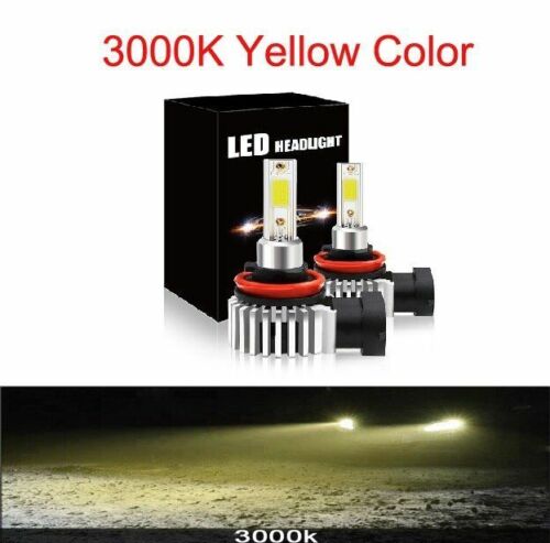 Car LED Headlight 2pcs 60W 12000LM Bulbs H11 9006 HB4 9005 HB3 H4 H7 H8 H9 H1 D9