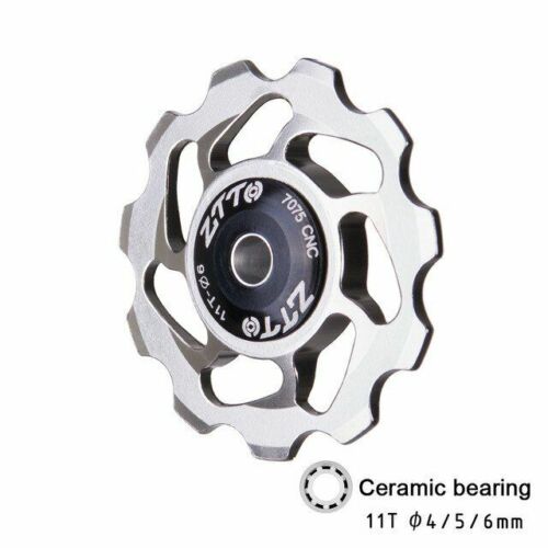 Pulley Jockey Wheel 11T MTB Bicycle Rear Derailleur Ceramic Bearing Road Bike 1p