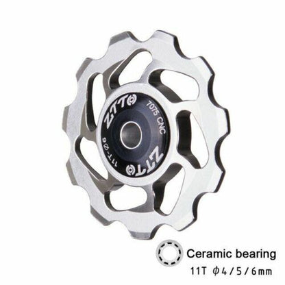 Pulley Jockey Wheel 11T MTB Bicycle Rear Derailleur Ceramic Bearing Road Bike 1p