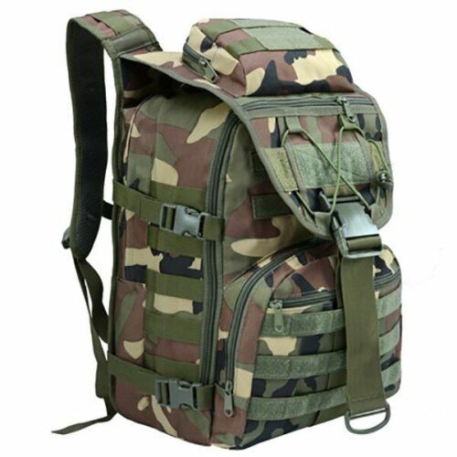Tactical Backpack Molle Bag 35L Laptop Rucksack Survival Travelling Camping Gear