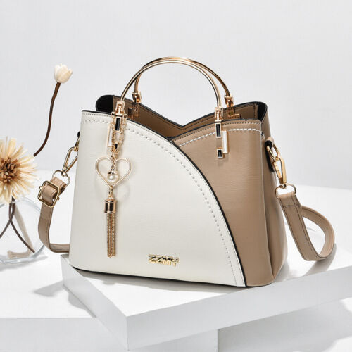 Women Faux Leather Shoulder Bag Tote Purse Handbags Messenger Crossbody Satchel